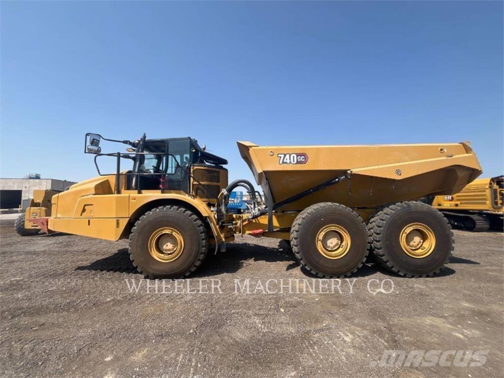 CAT 740 GC TG Artikulētie pašizgāzēji
