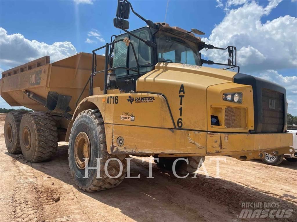 CAT 74004GC Artikulētie pašizgāzēji
