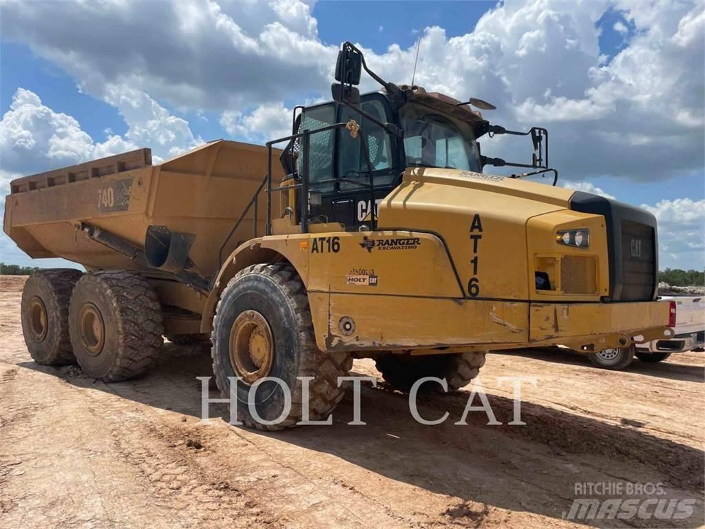 CAT 74004GC Artikulētie pašizgāzēji