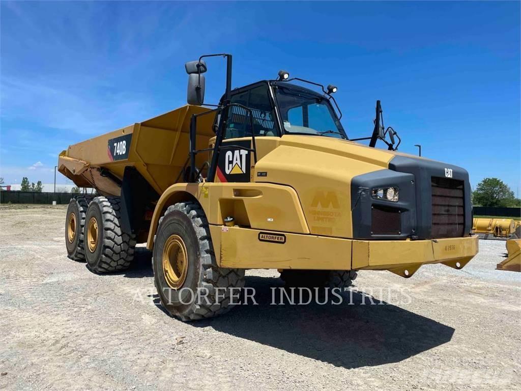 CAT 740B Artikulētie pašizgāzēji