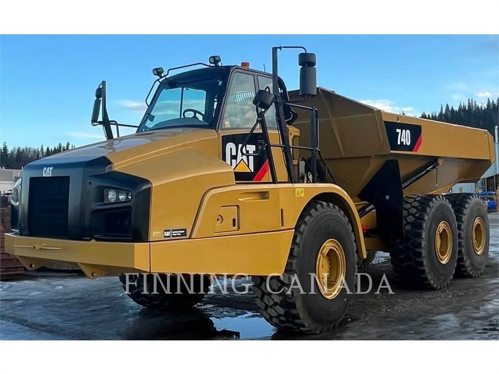 CAT 740B Artikulētie pašizgāzēji
