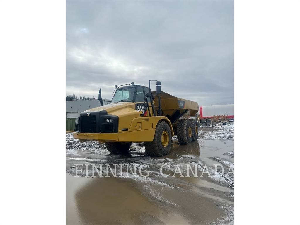 CAT 740B Artikulētie pašizgāzēji