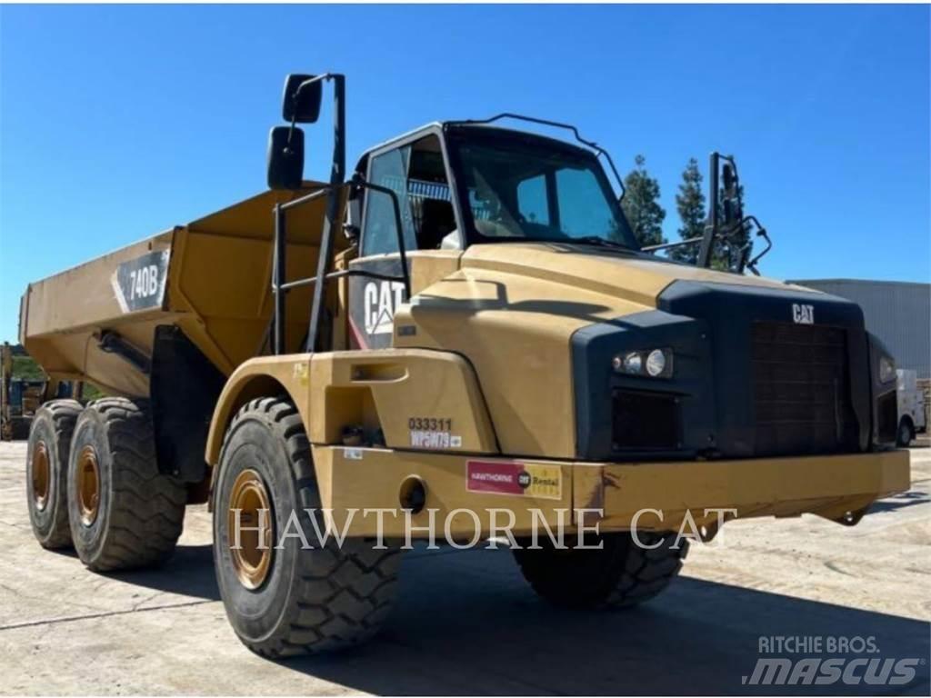 CAT 740B Artikulētie pašizgāzēji