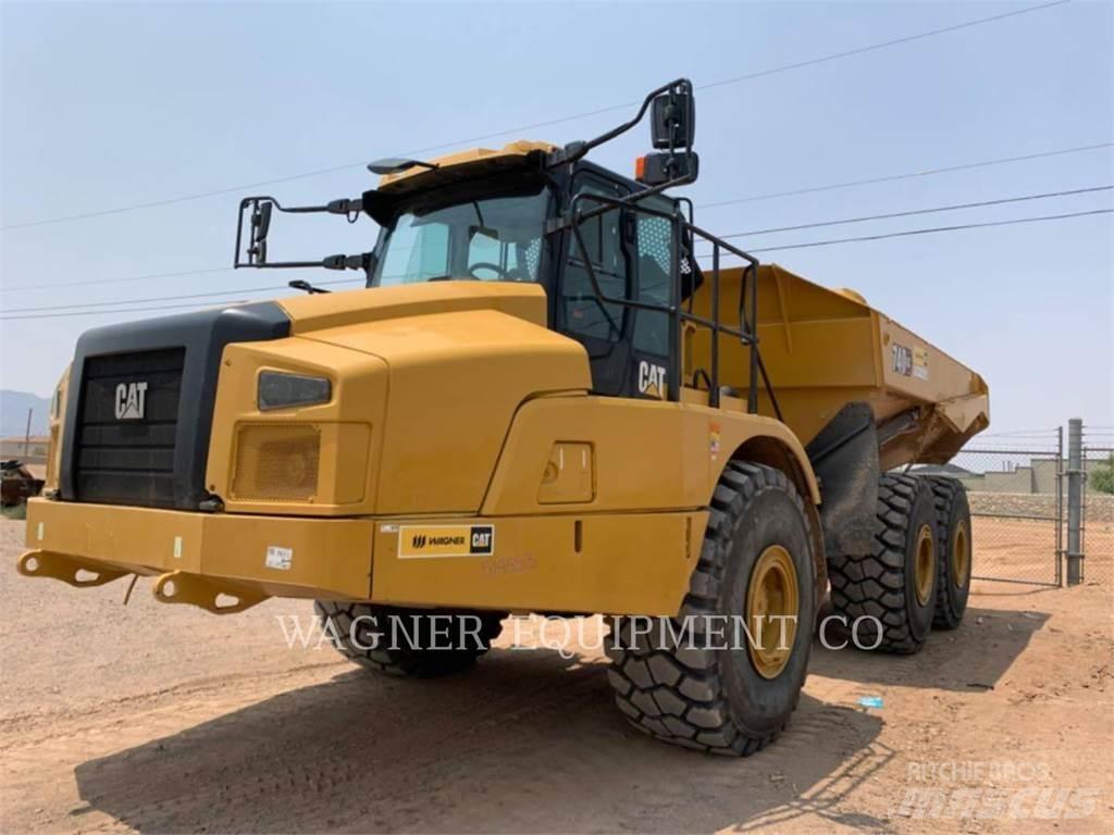 CAT 740GC Artikulētie pašizgāzēji