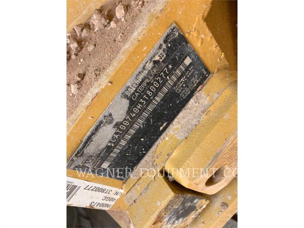 CAT 740GC Artikulētie pašizgāzēji