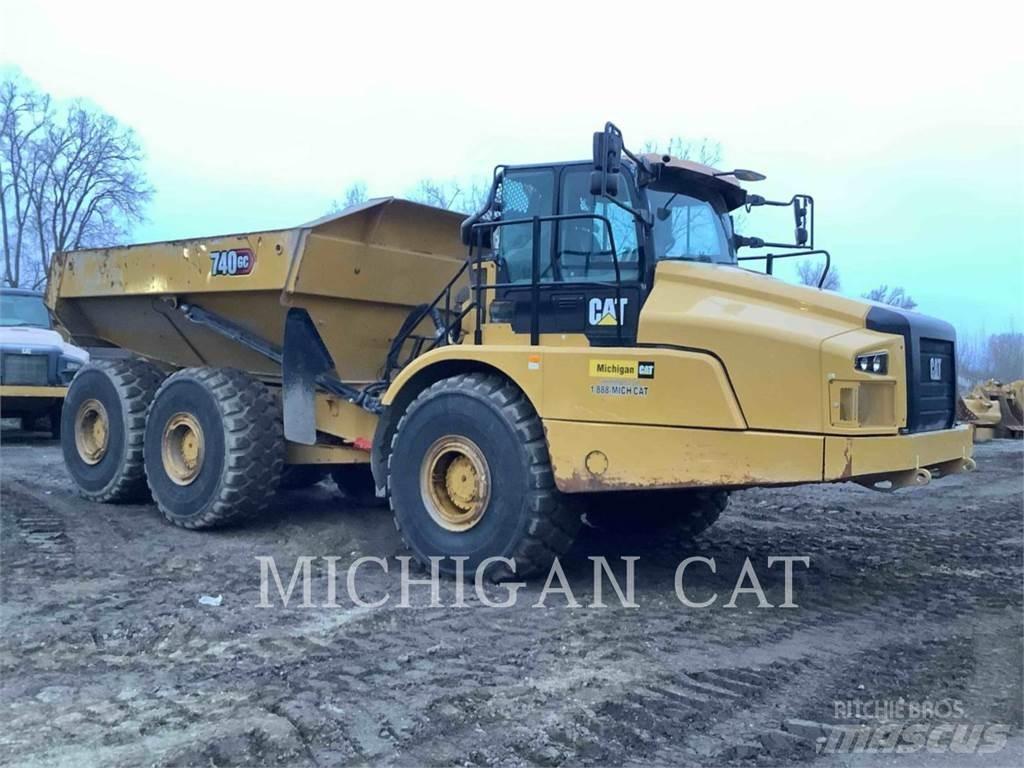 CAT 740GC Artikulētie pašizgāzēji