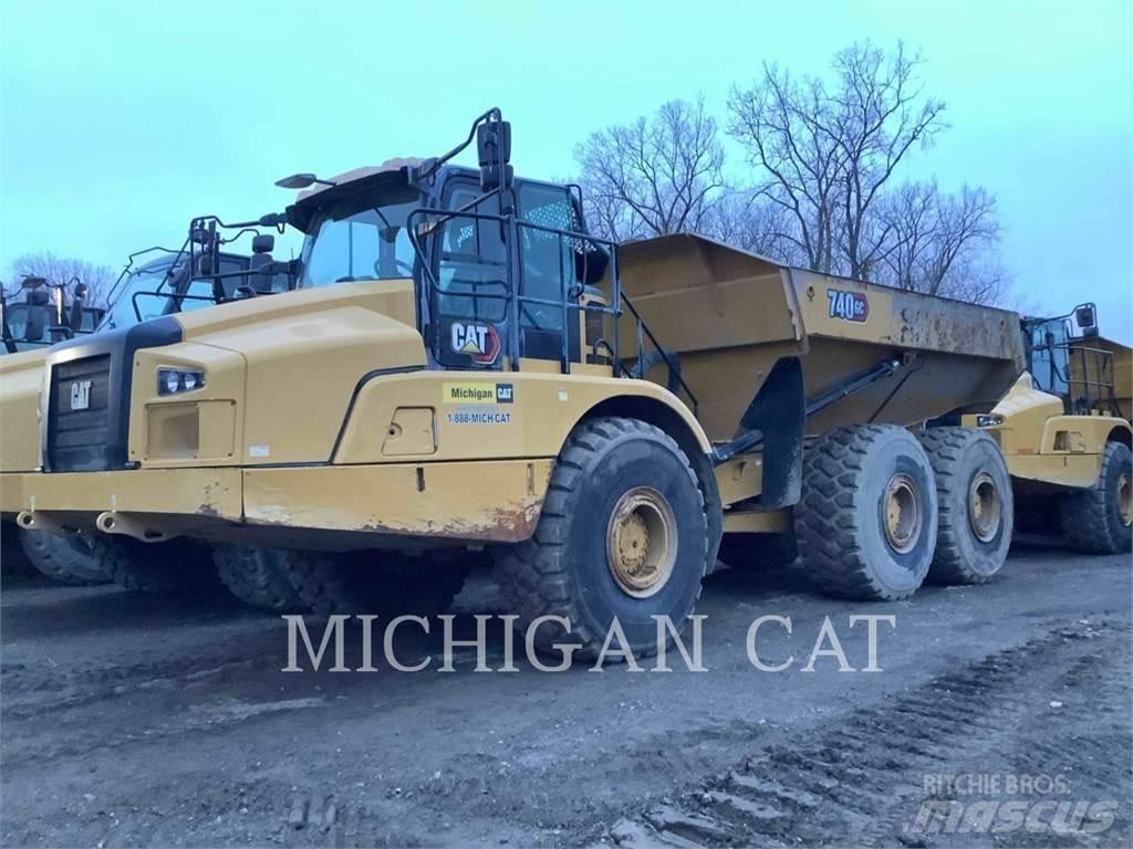 CAT 740GC Artikulētie pašizgāzēji