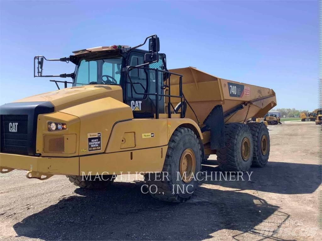CAT 740GC Artikulētie pašizgāzēji