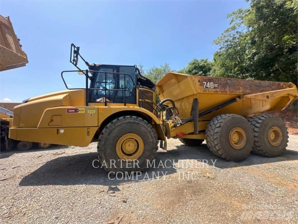 CAT 740GC Artikulētie pašizgāzēji