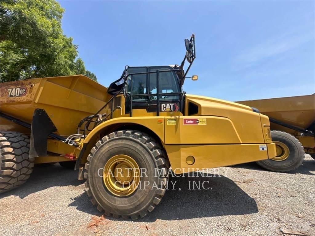 CAT 740GC Artikulētie pašizgāzēji