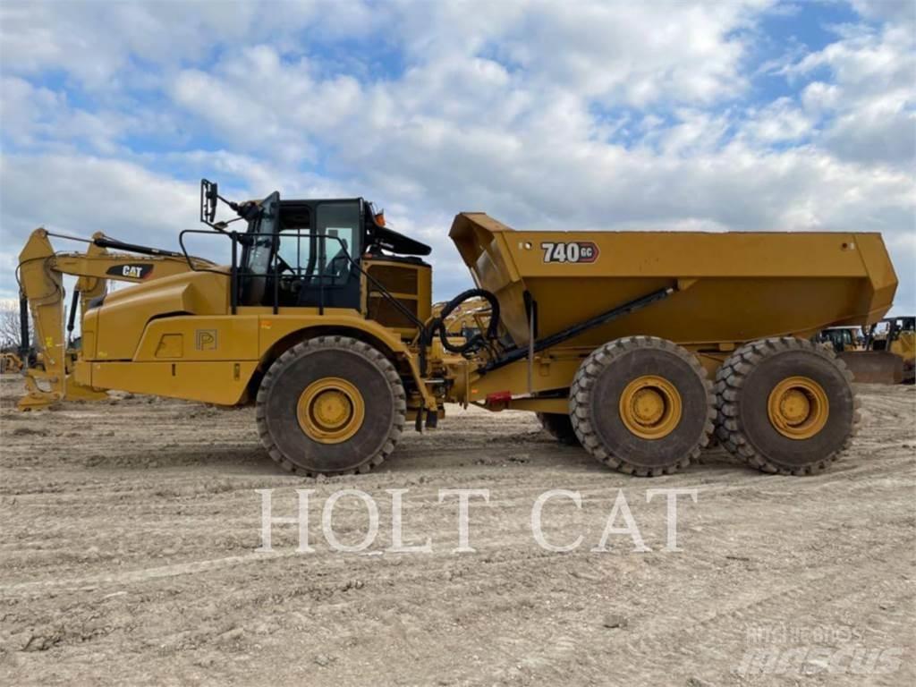 CAT 740GC Artikulētie pašizgāzēji