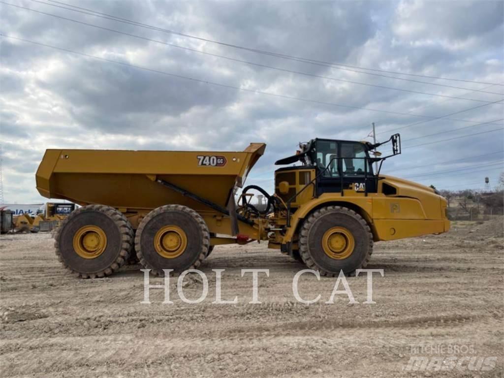 CAT 740GC Artikulētie pašizgāzēji