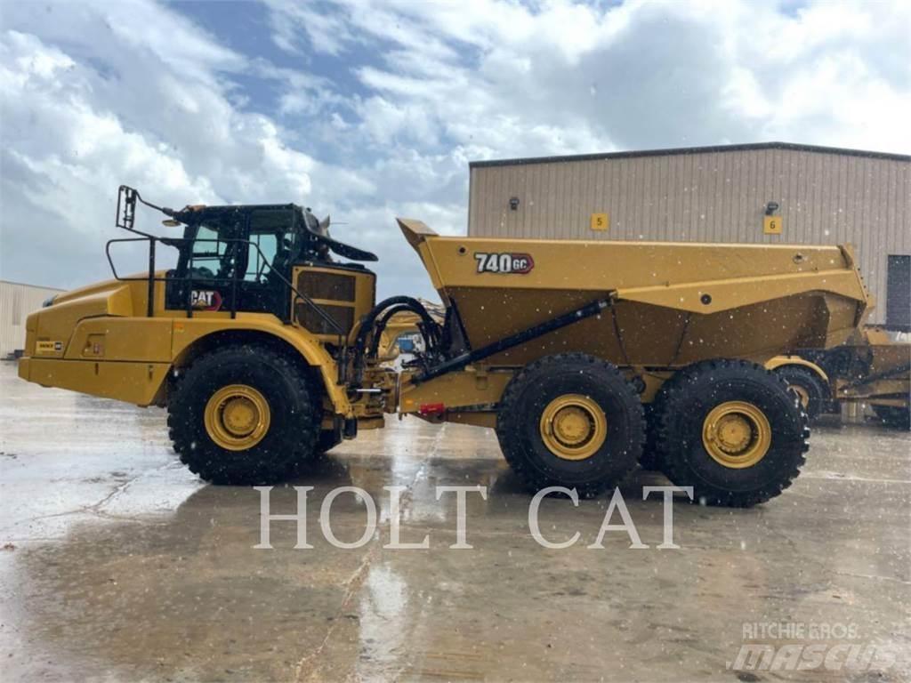 CAT 740GC Artikulētie pašizgāzēji