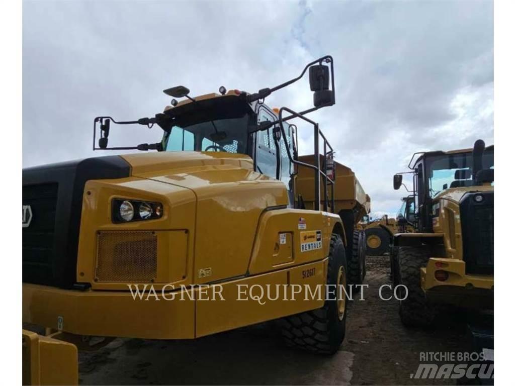 CAT 740GC Artikulētie pašizgāzēji