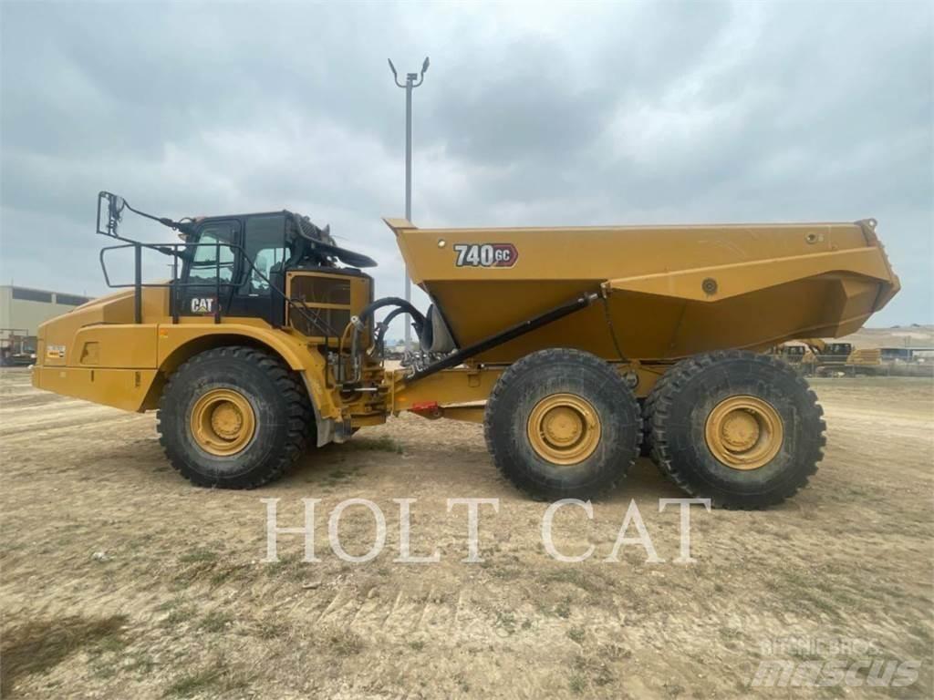 CAT 740GC Artikulētie pašizgāzēji