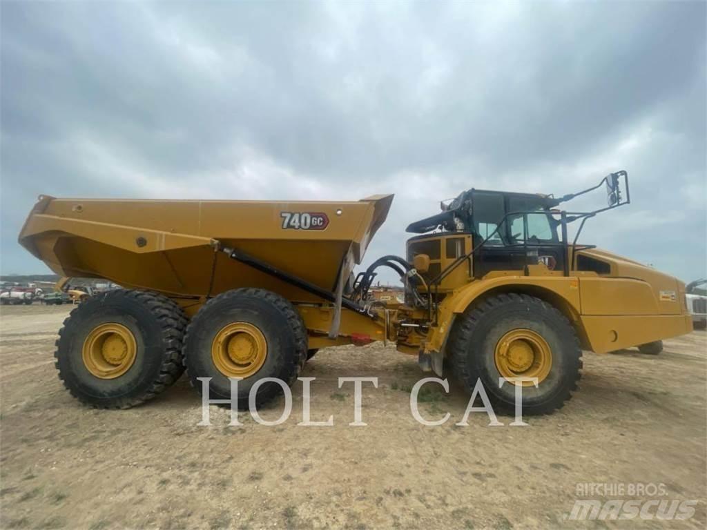 CAT 740GC Artikulētie pašizgāzēji