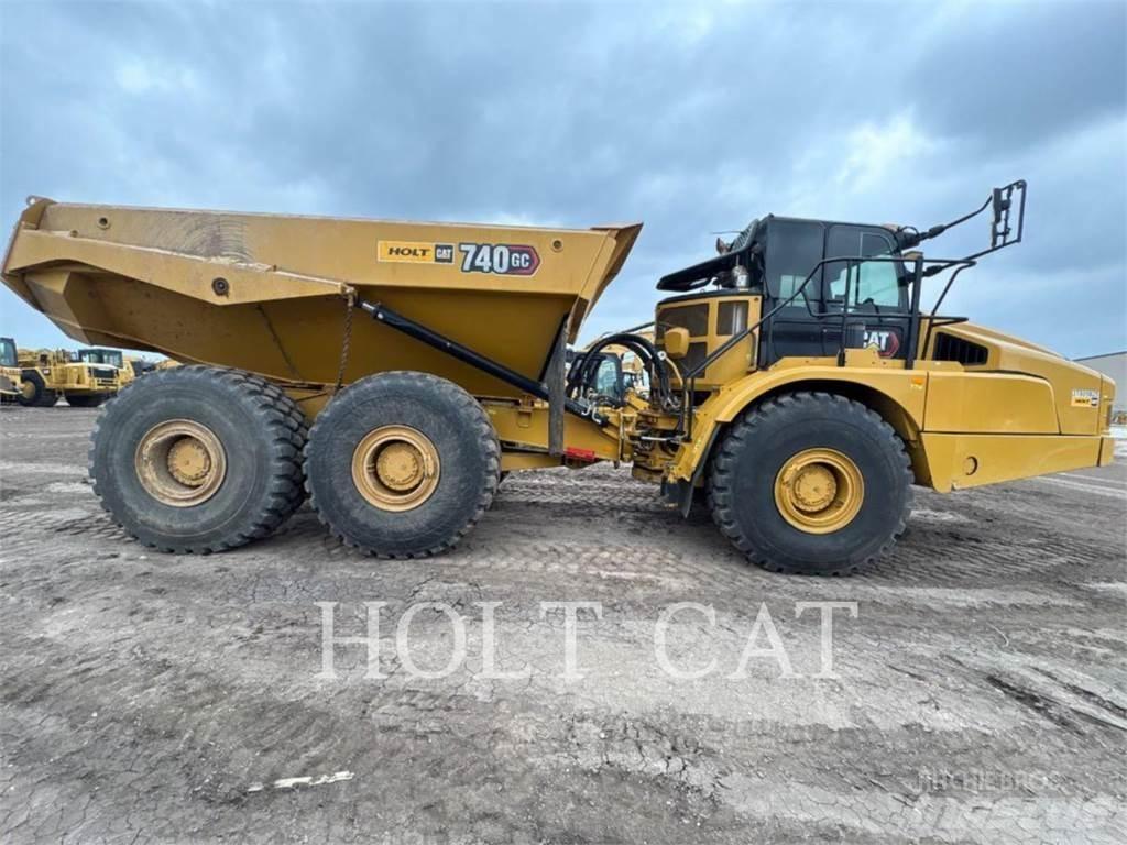 CAT 740GC Iekrāvēji uz riteņiem