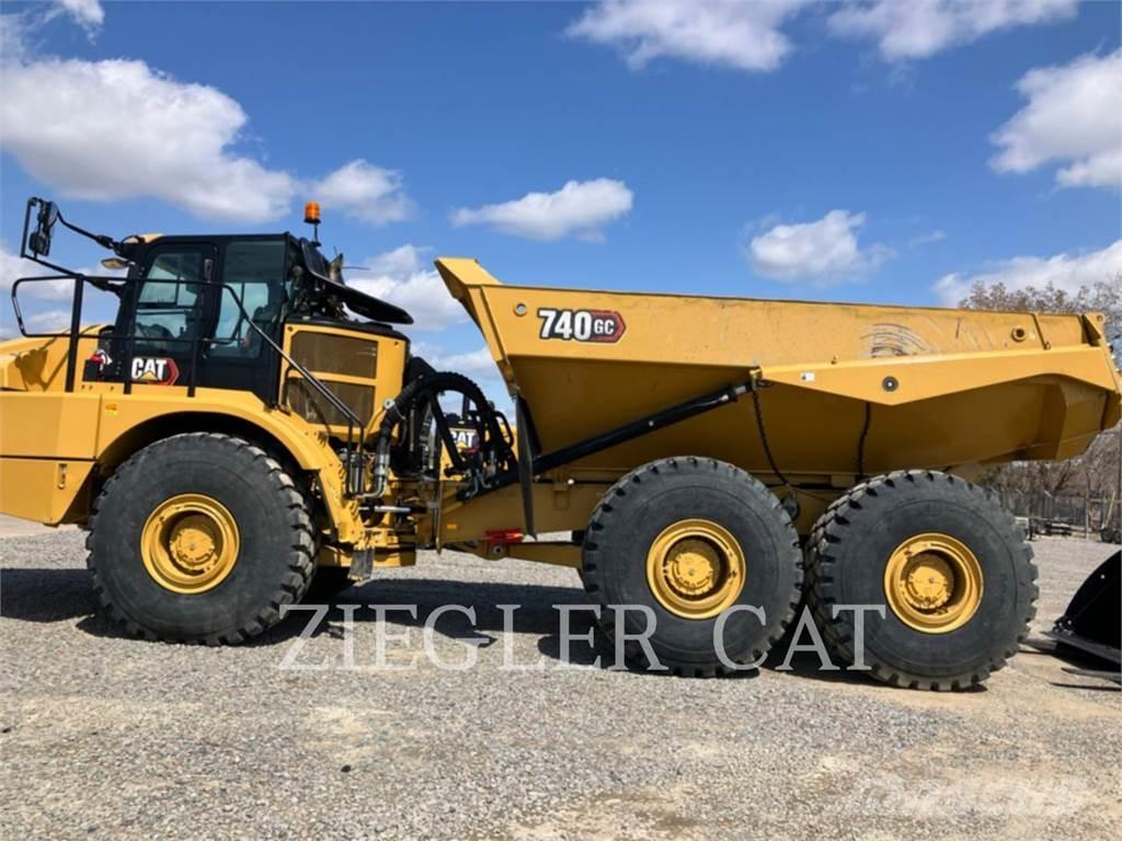 CAT 740GC Artikulētie pašizgāzēji