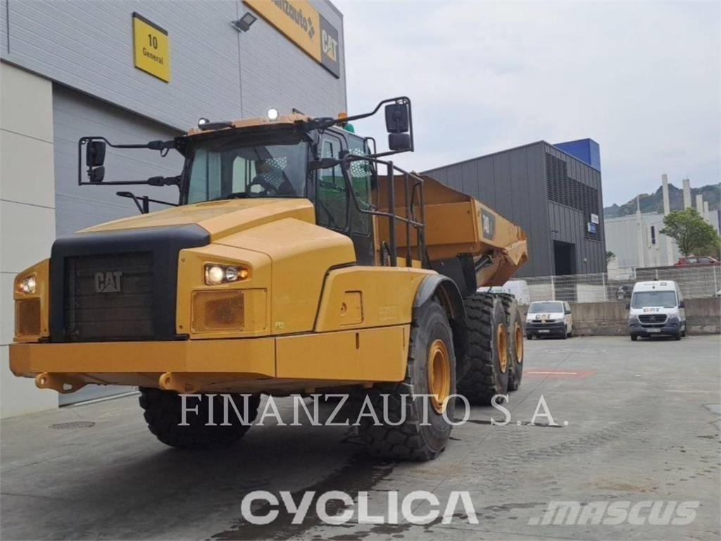 CAT 740GC Artikulētie pašizgāzēji