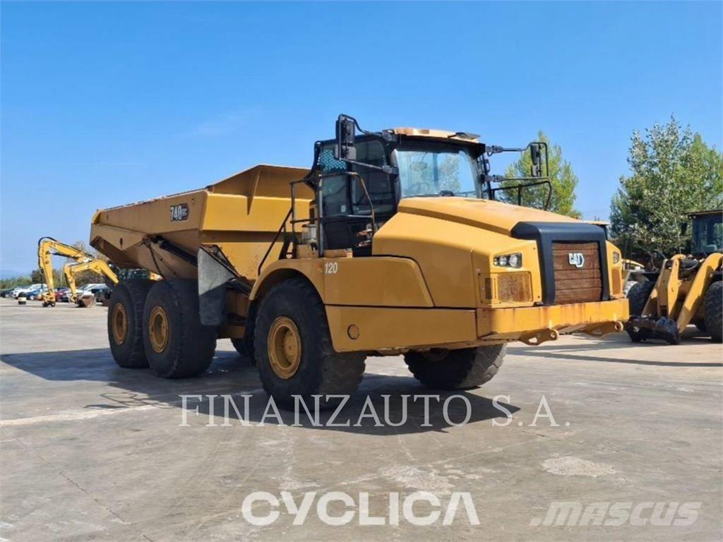 CAT 740GC Artikulētie pašizgāzēji