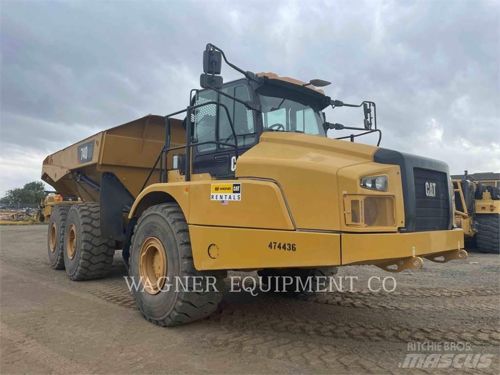 CAT 740GC Artikulētie pašizgāzēji