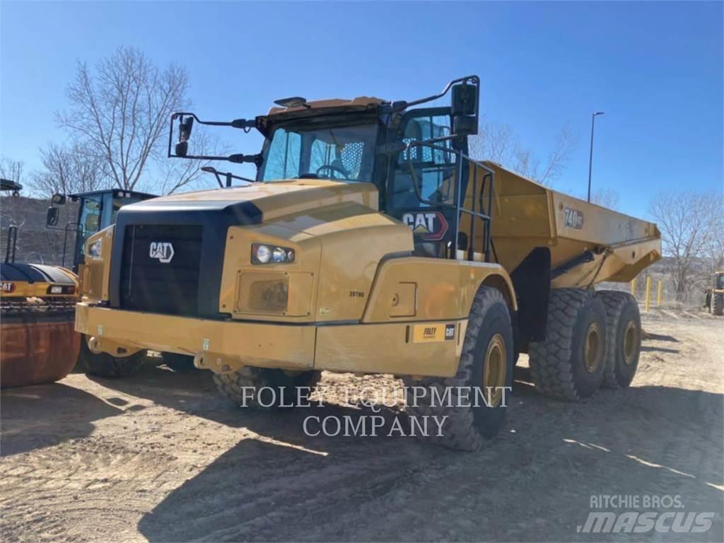 CAT 740GC-04 Artikulētie pašizgāzēji