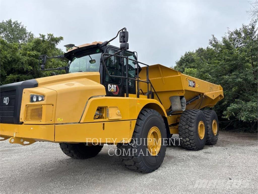 CAT 740GC-04 Artikulētie pašizgāzēji