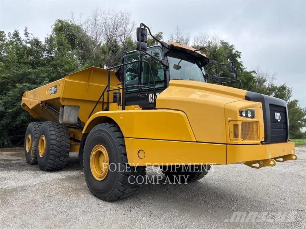 CAT 740GC-04 Artikulētie pašizgāzēji