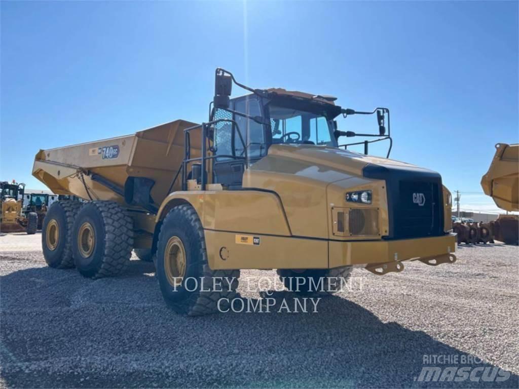 CAT 740GC-04 Artikulētie pašizgāzēji