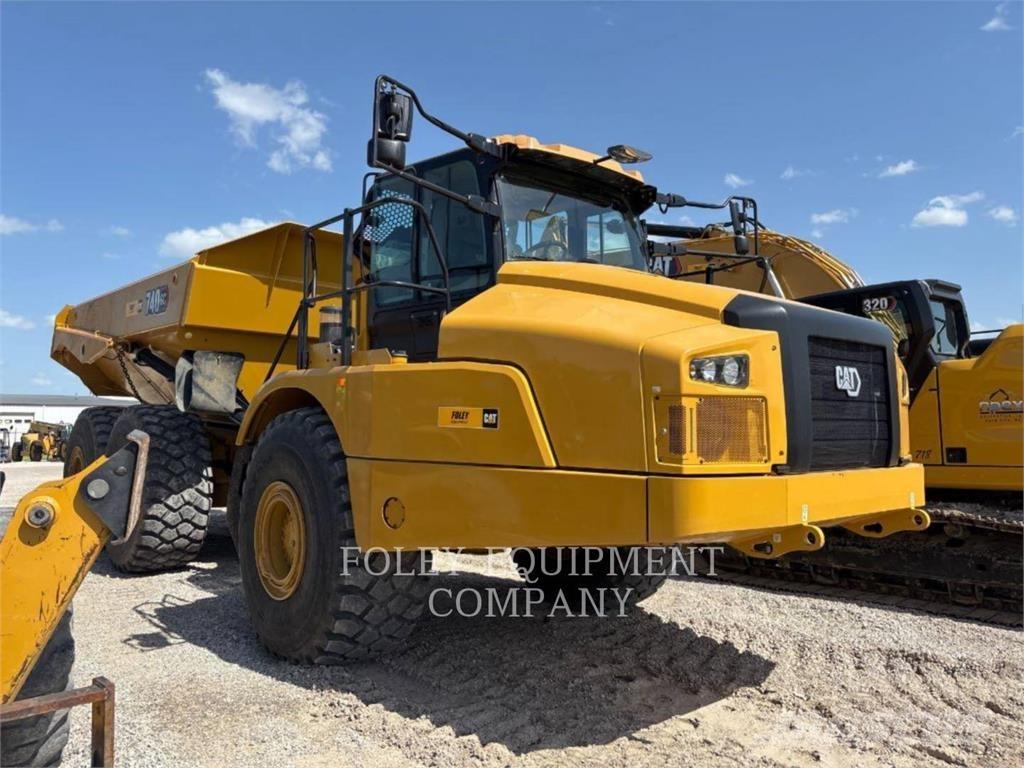 CAT 740GC-04 Artikulētie pašizgāzēji