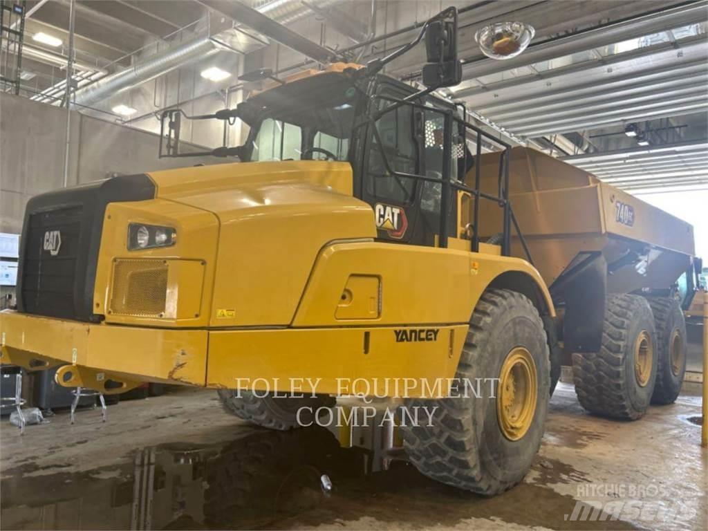 CAT 740GC-04 Artikulētie pašizgāzēji