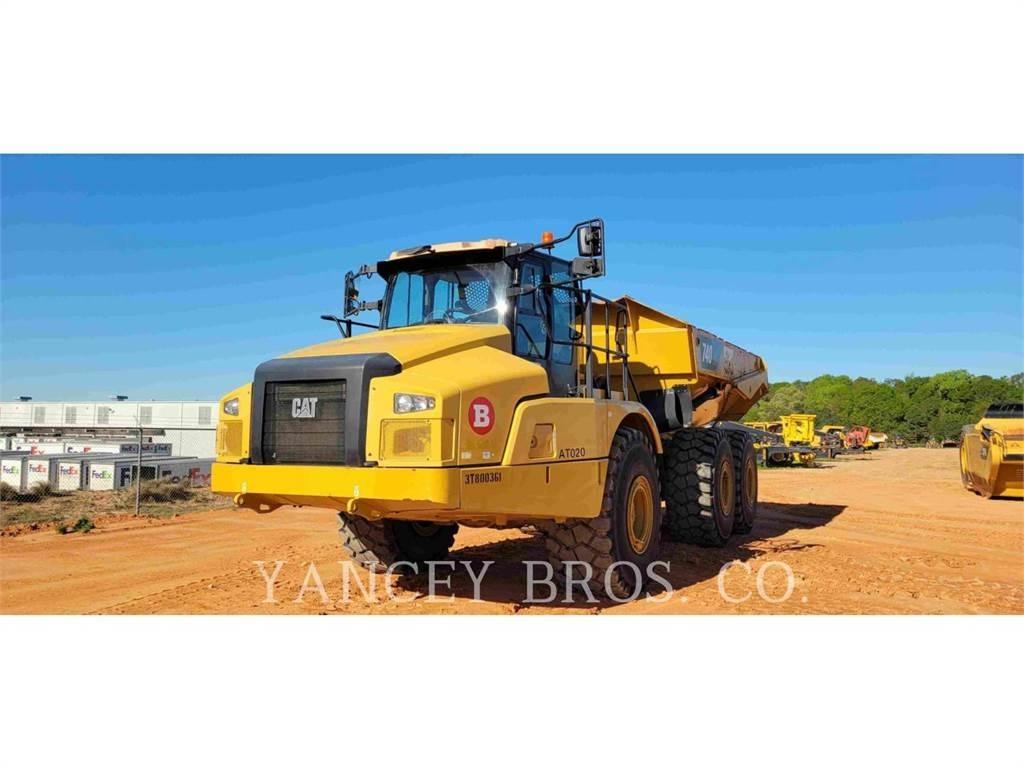CAT 740GC TG Artikulētie pašizgāzēji