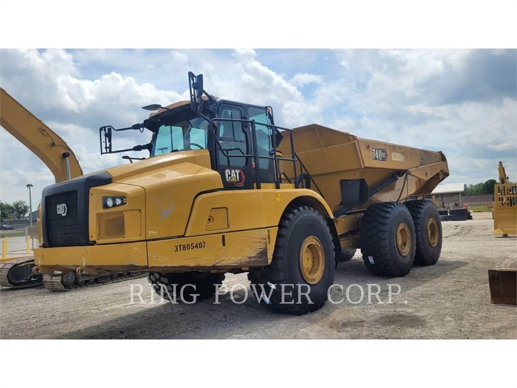 CAT 740GCTG Artikulētie pašizgāzēji