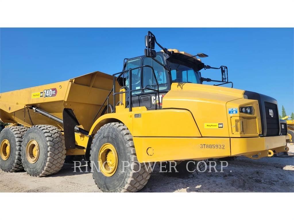 CAT 740GCTG Artikulētie pašizgāzēji