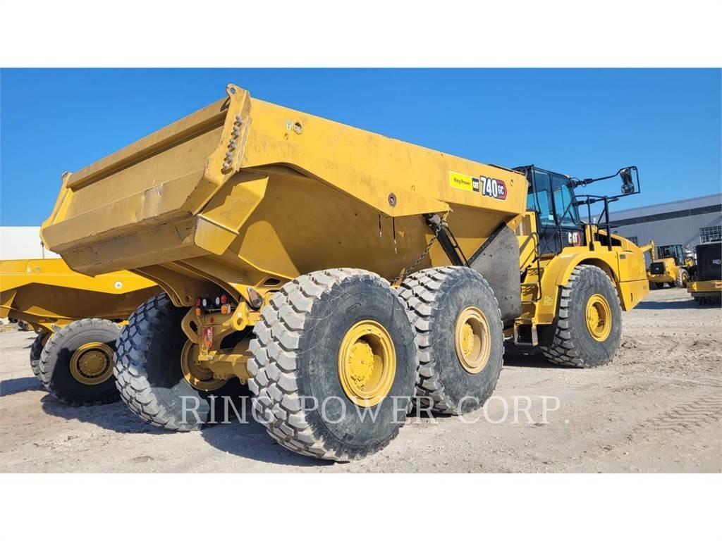 CAT 740GCTG Artikulētie pašizgāzēji