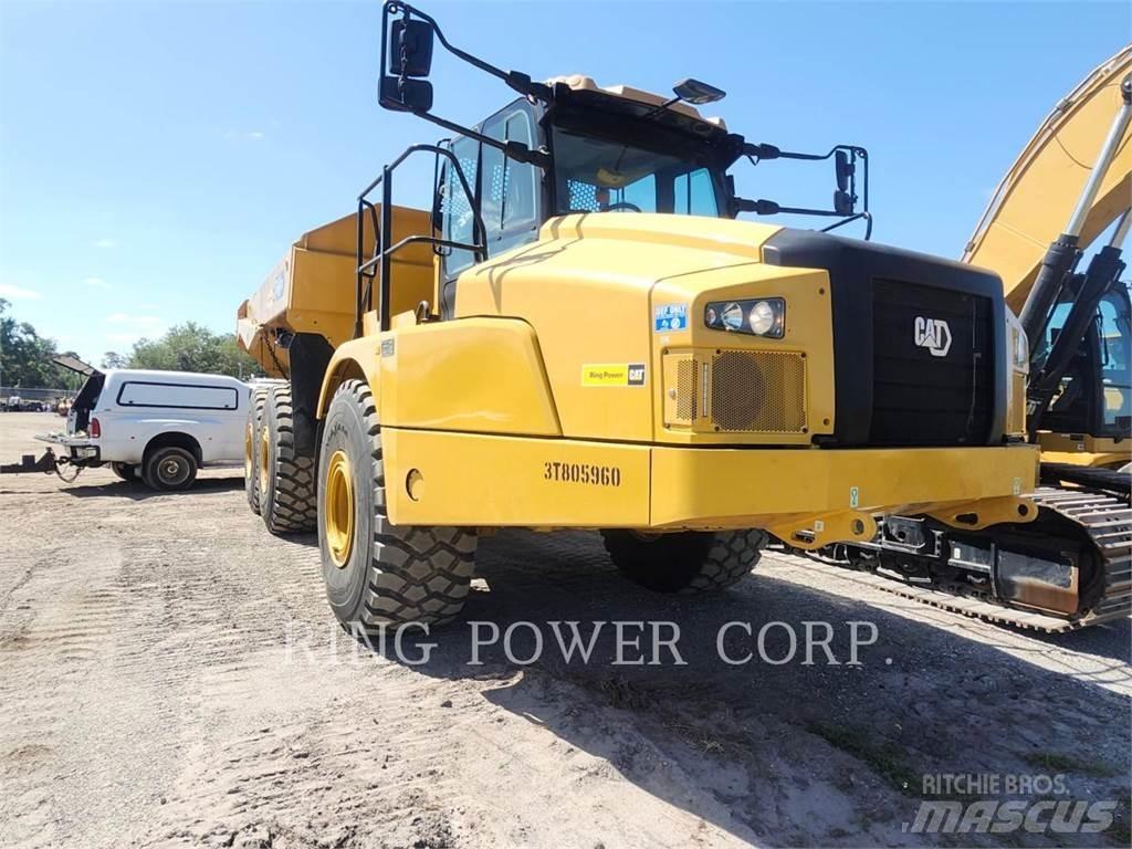 CAT 740GCTG Artikulētie pašizgāzēji