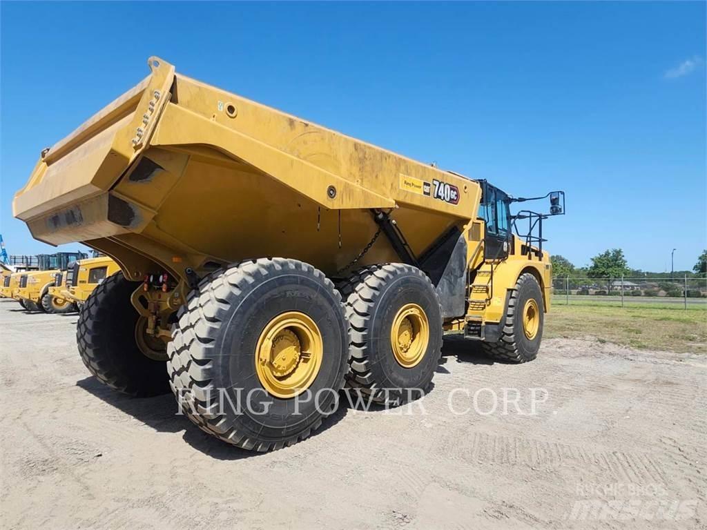 CAT 740GCTG Artikulētie pašizgāzēji