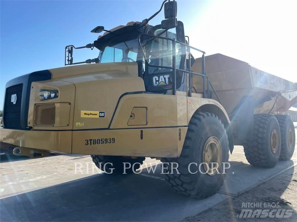 CAT 740GCTG Artikulētie pašizgāzēji