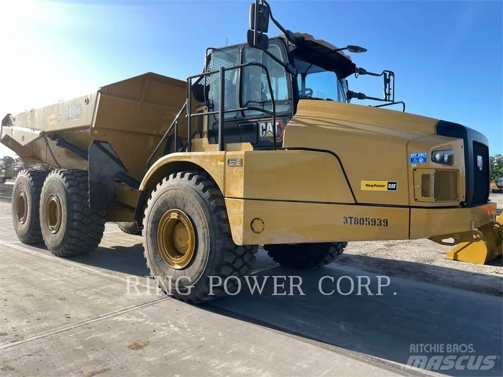 CAT 740GCTG Artikulētie pašizgāzēji