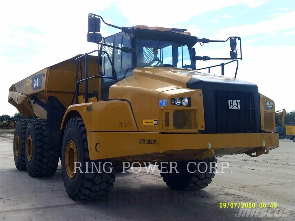 CAT 740GCTG Artikulētie pašizgāzēji