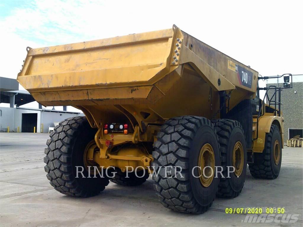 CAT 740GCTG Artikulētie pašizgāzēji