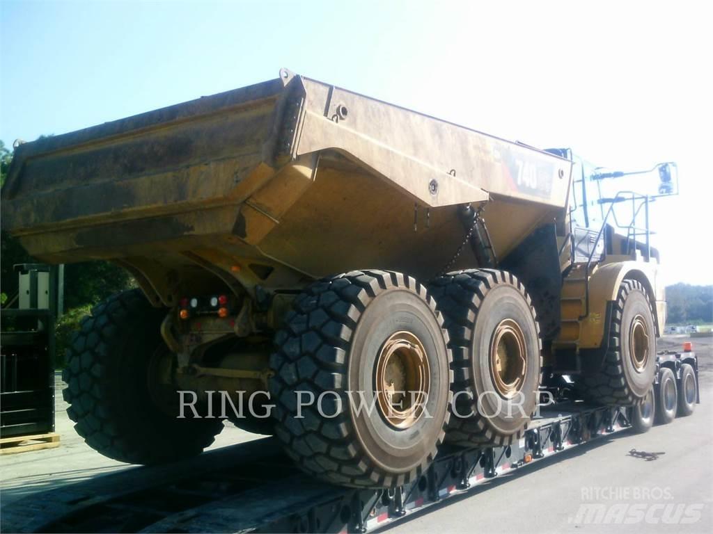 CAT 740GCTG Artikulētie pašizgāzēji