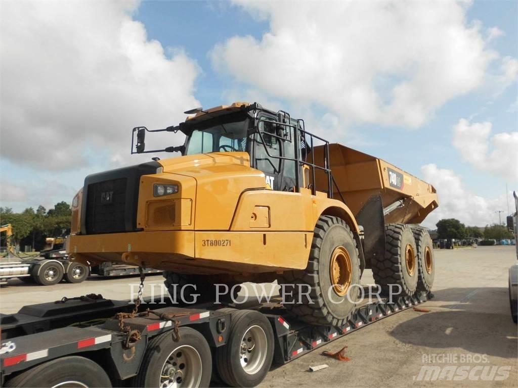 CAT 740GCTG Artikulētie pašizgāzēji