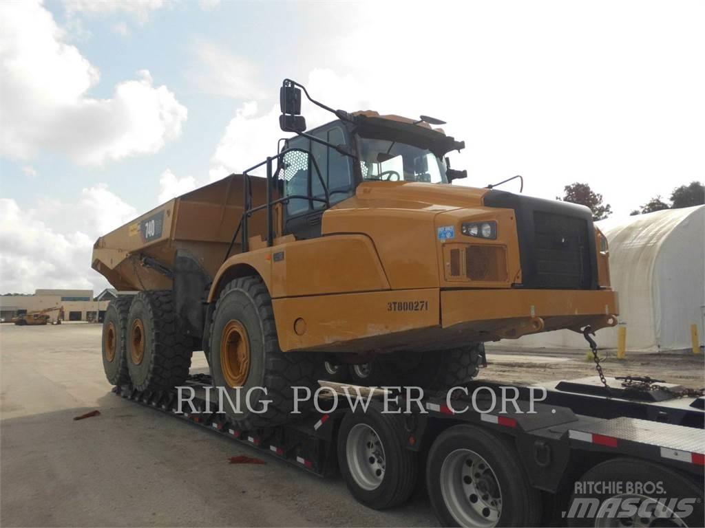 CAT 740GCTG Artikulētie pašizgāzēji