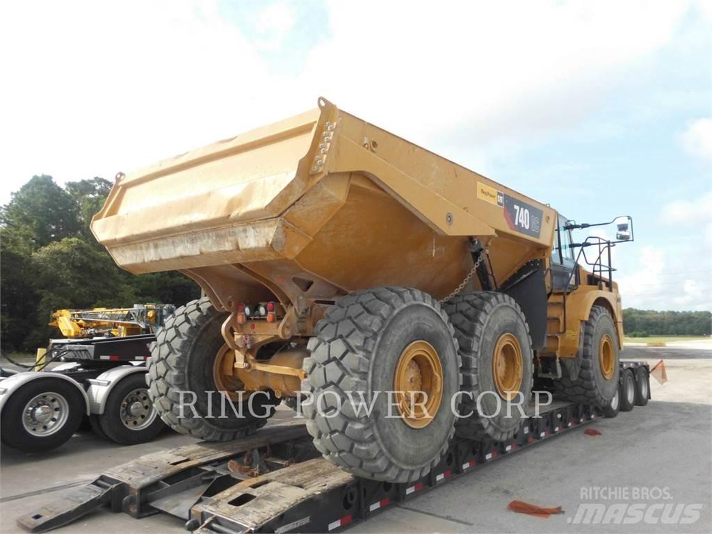 CAT 740GCTG Artikulētie pašizgāzēji