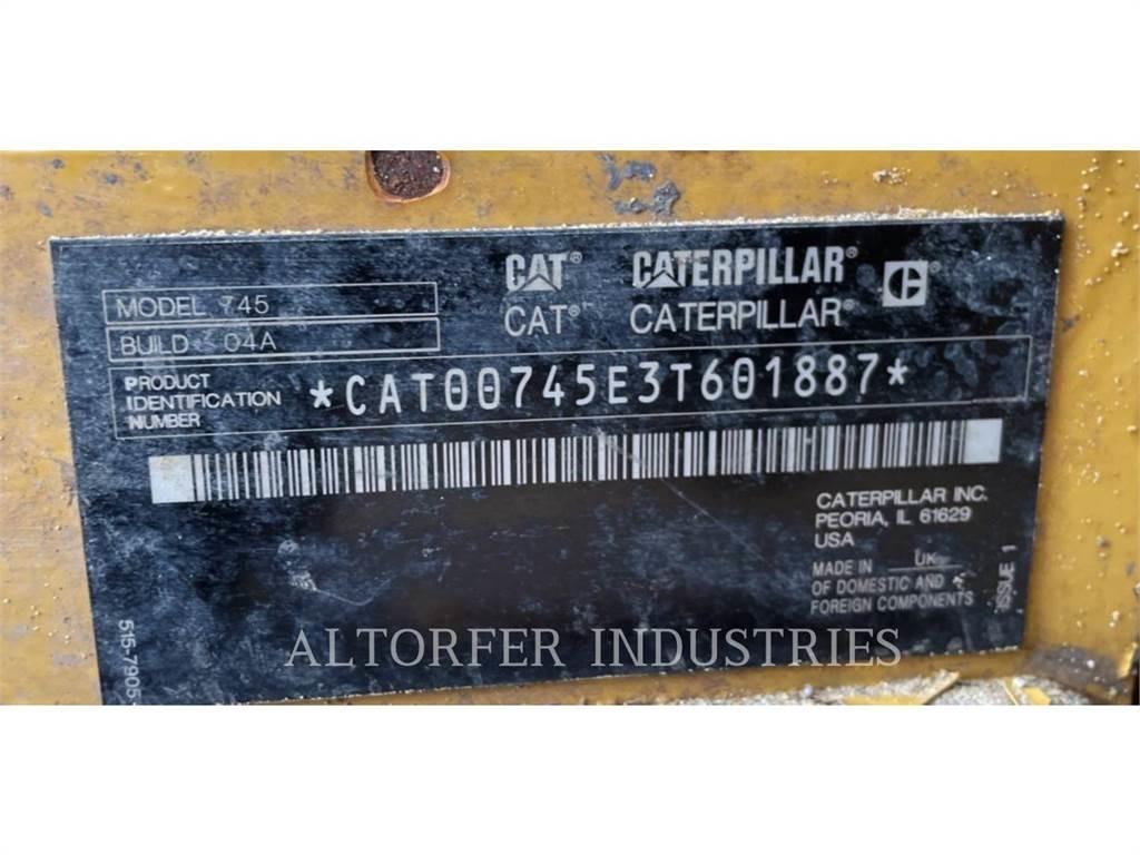 CAT 745 Artikulētie pašizgāzēji