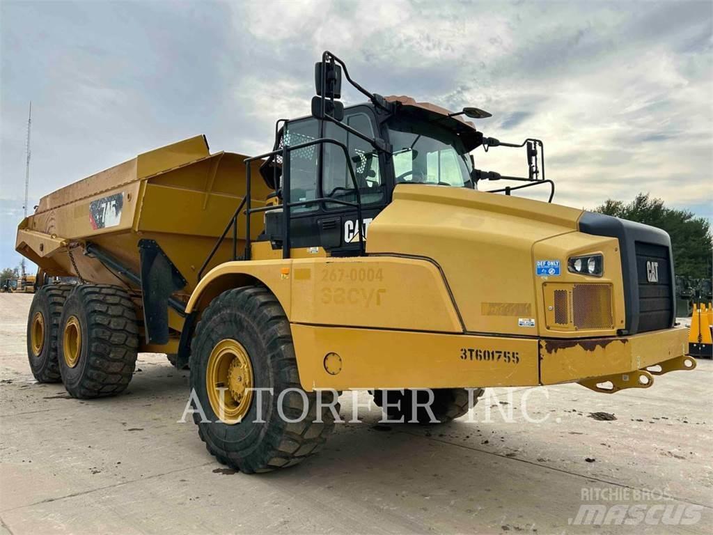 CAT 745 Artikulētie pašizgāzēji
