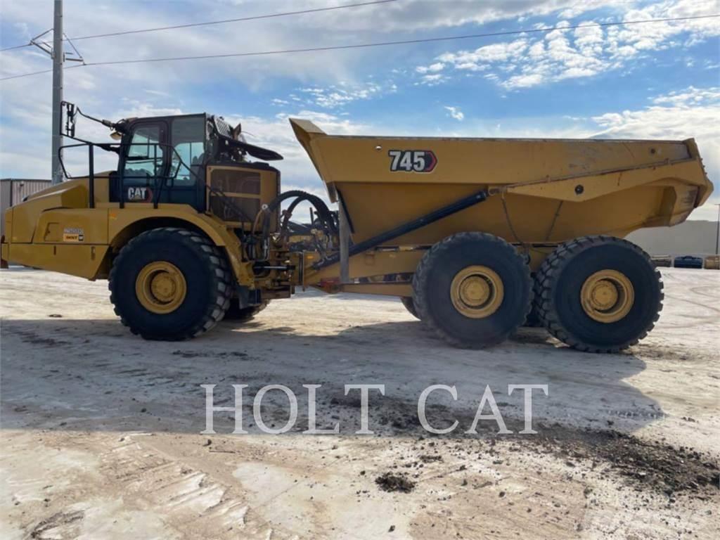 CAT 745 Artikulētie pašizgāzēji
