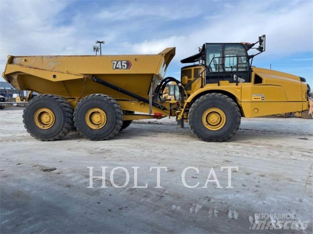 CAT 745 Artikulētie pašizgāzēji