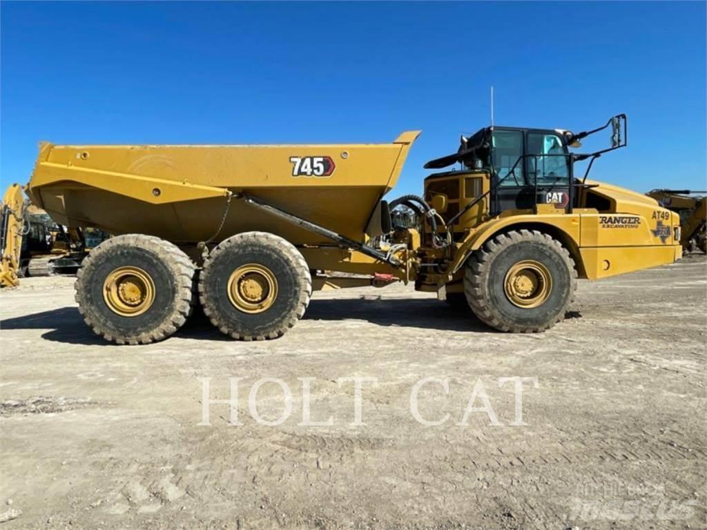 CAT 745 Artikulētie pašizgāzēji
